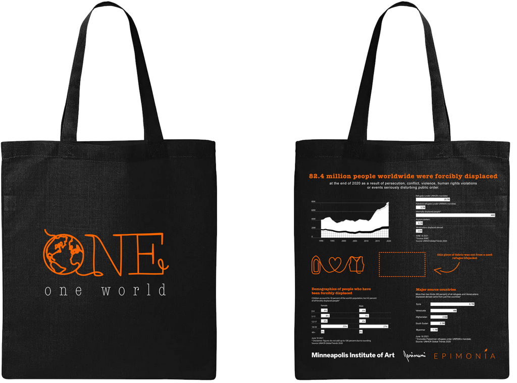 Mia x Epimonia x Denimani: One World Tote Bag