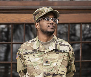 Abdirahman Mohamed - US Army: E-4. Specialist and Somali Refugee
