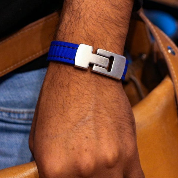 blue dream bracelet on model