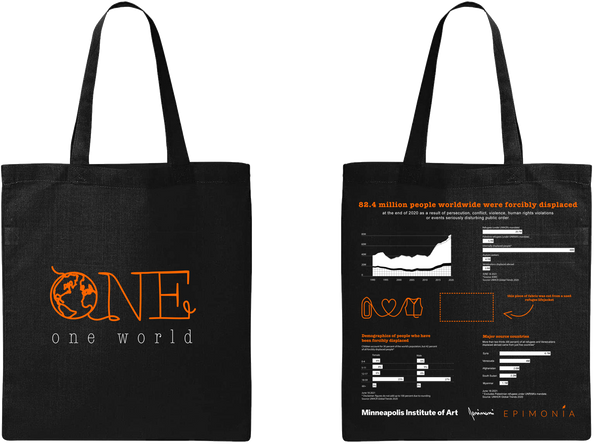 Mia x Epimonia x Denimani: One World Tote Bag